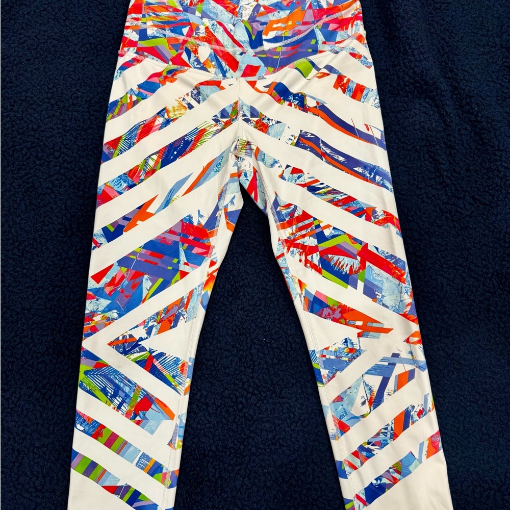 Athleta Colorful Leggings